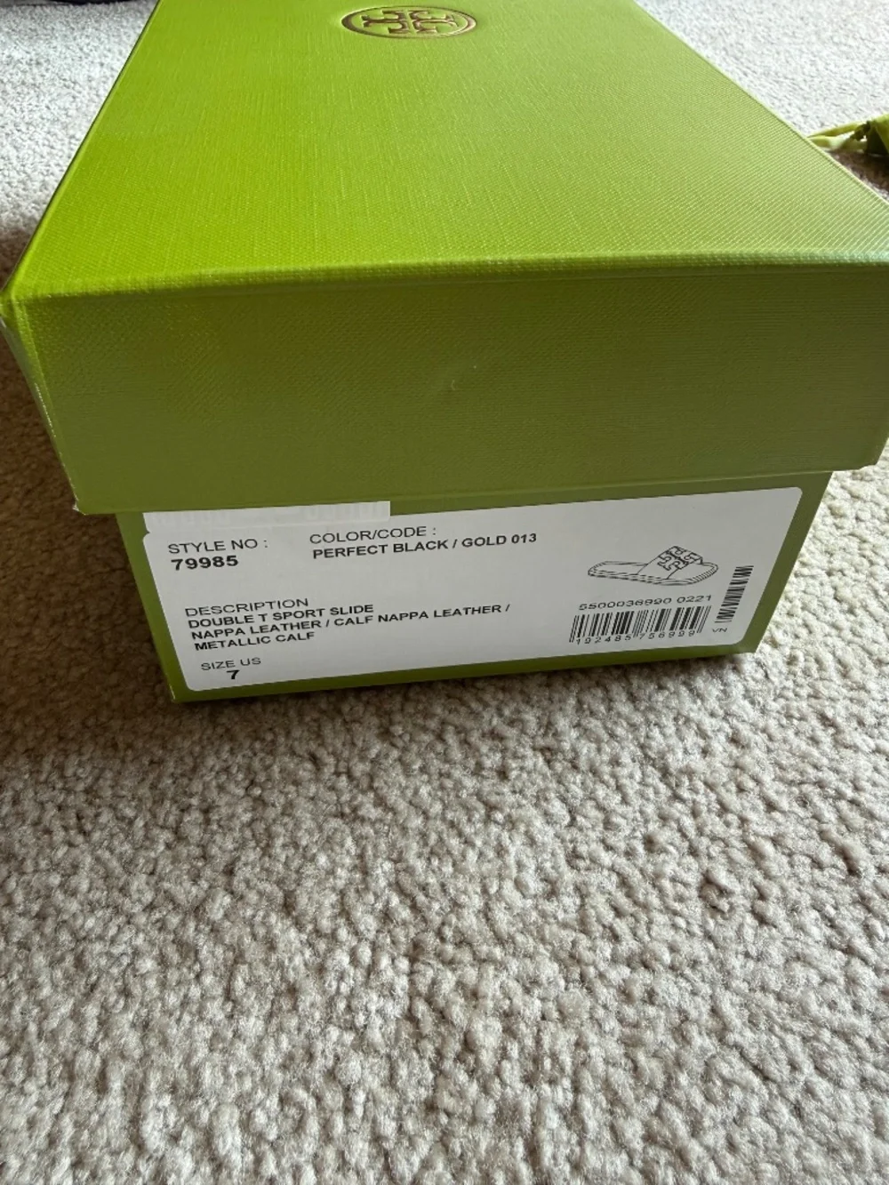 Tory Burch Double T Strap Slides